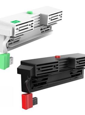 2 Fans External Turbo Pumping Cooler Game Console Cooling Fa