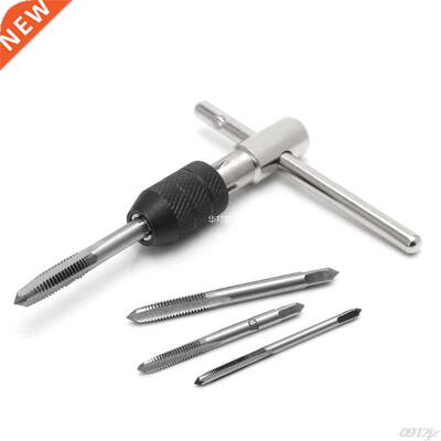 5pcs T Type Machine Hand Screw Thread Taps Reamer M3/M4/M5/M