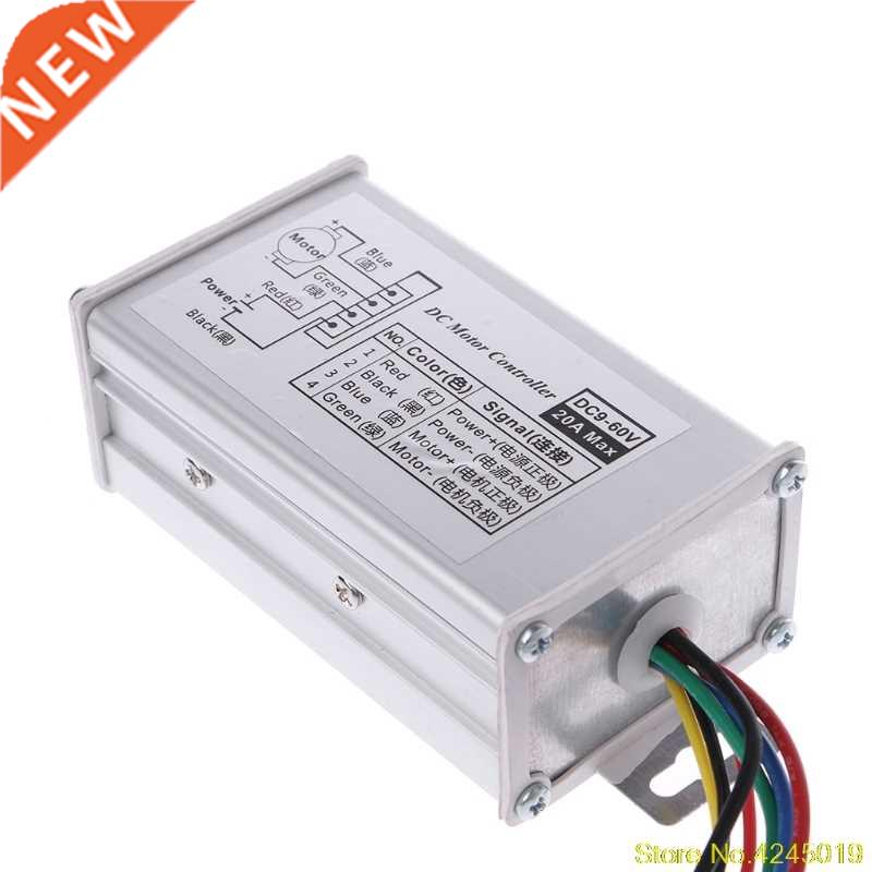 DC 12V 24V 36V 48V SoftStart Reversible Motor Speed Control