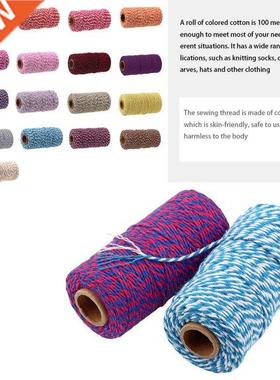 2mm Sewing Thread Sock Clothes Scarf Knitting Weaving Cotton