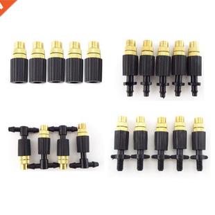 Hose Misting Drip Irrigation Micro 7mm Nozzle 10pcs Brass