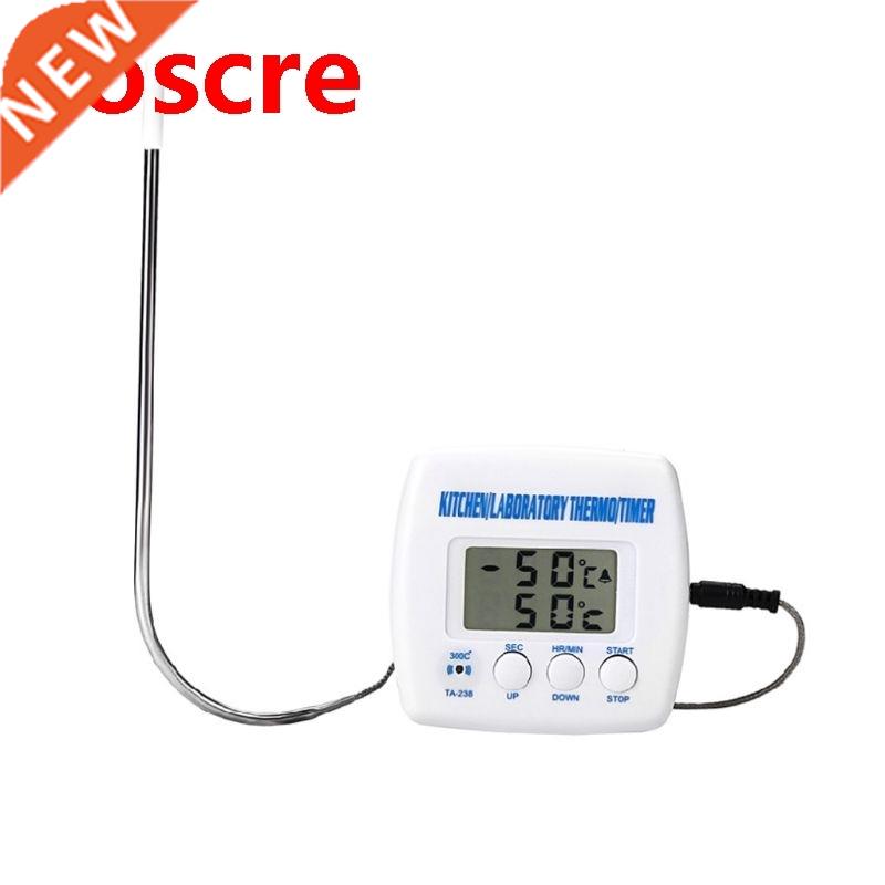 Digital Food Temperature Meter Timer Lcd Display for Cooking