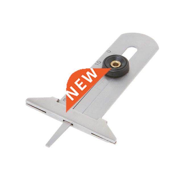 Stainless Steel Car Tyre Tread Depth Gauge 0-30mm Caliper De