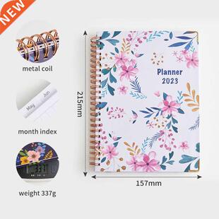 2023 A5 Agenda Planner Notebook Diary Weekly Planner Goal Ha
