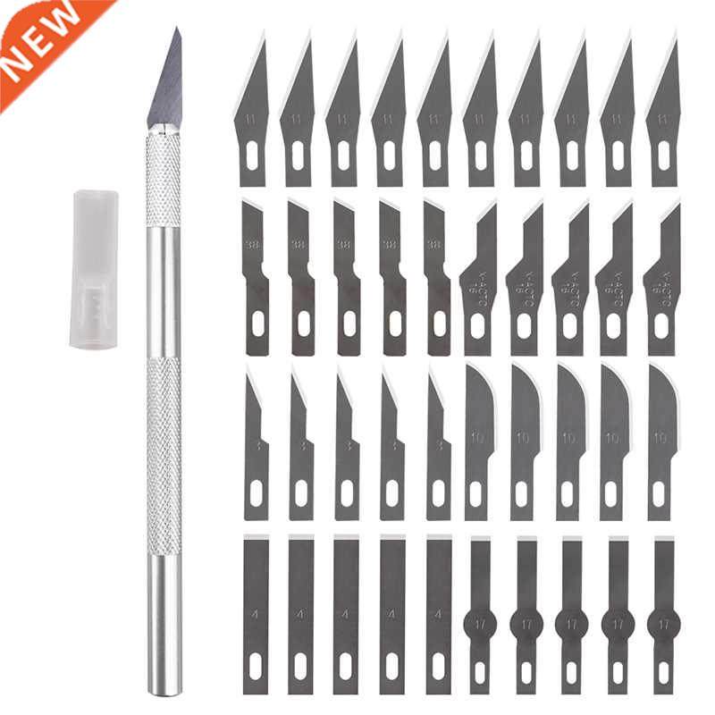 Non-Slip Metal Scalpel Knife Tos Kit Cutter Engraving Craf