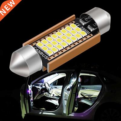 1PCS New Festoon 31mm 36mm 39mm 41mm LED Bulb C5W C10W C3W S