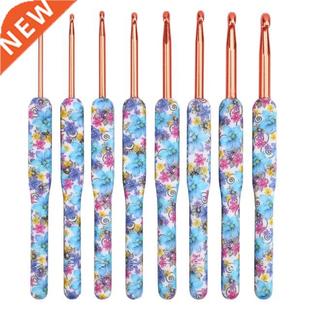 Clay Hooks Craft DIY Handle Polymer with Set Crochet 8pcs