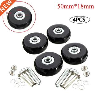 Wheel Luggage Practical Replacement Scr 4Pcs Roller Flexible