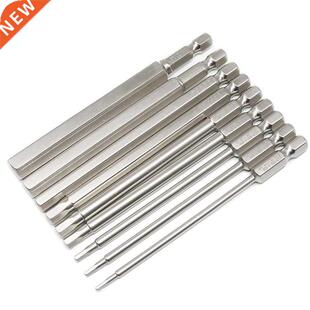 10Pcs S2 Steel Inch Mgnetic Hexgon 100Mm Hex Driver Bit Se