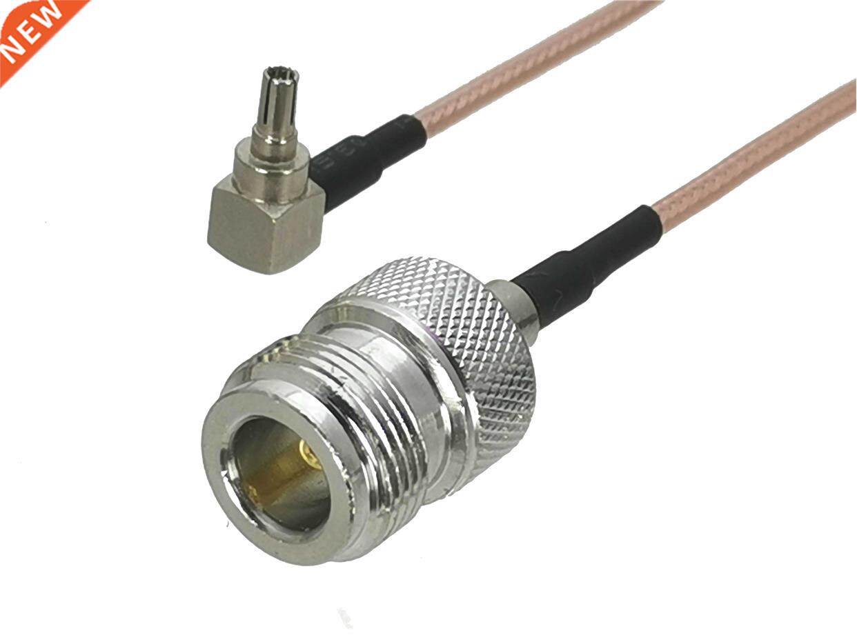 RG316 N Female to CRC9 Male Plug Right angle Connector RF Co