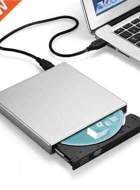 USB 2.0 Slim External Optical Drive DVD ROM RW CD Writer 24