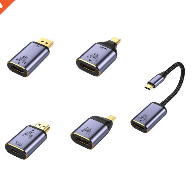 8K 60HZ HD Adapter for Computers/Moble Phones HDM-compatb