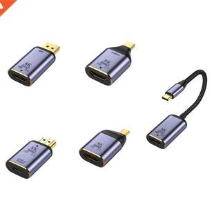 8K 60HZ HD Adapter for Computers/Moble Phones HDM-compatb