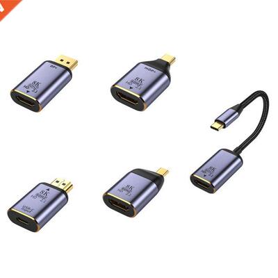 8K 60HZ HD Adapter for Computers/Moble Phones HDM-compatb