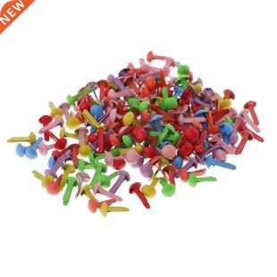 Head Split Fastener Metal Scra Paper Round Brads 200pcs Pin