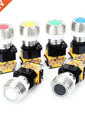 Control Button Flat Head Self Reset Circul Inching Stt