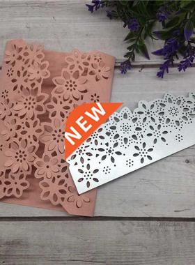DIY Flower Floral Edge Bor Cutting Dies Stencil Metal Cut