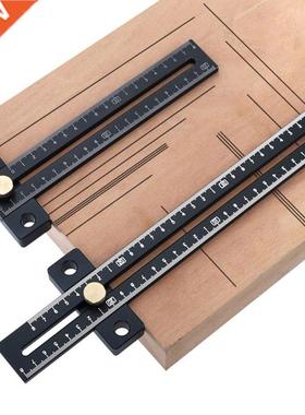 Aluminum Alloy 180/280mm Scale Metric Measure Scribing Ruler