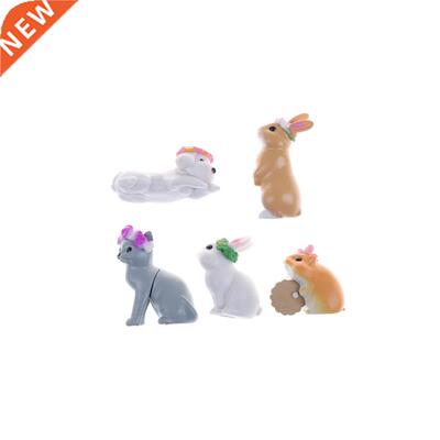 Miniature Figurine Fairy Garden Decor 1pc Rabbit Ornament Ho