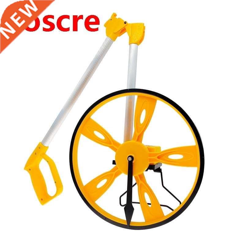 Engineering survey of distance measuring wheel hand push rol