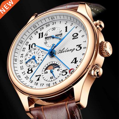 2022 genune Alang new men's watch Mechancal masculne and