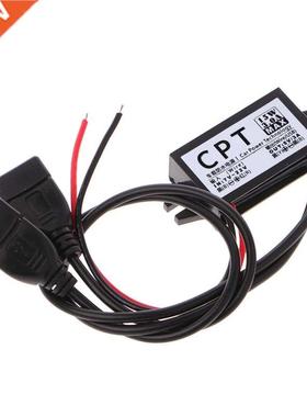 DC Converter 12V To 5V 3A Double 2 USB To Auto Power Regulat