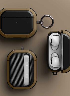 Cover For Airpods pro Case TPU PC Anti-fall Cover For Apple