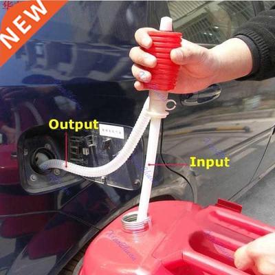 Portable Manual Hand Siphon Pump Hose Transfer Pump Gas Oil