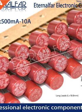 Round Fuse Slow Blow T500mA T1A 2A 2.5A T3.15A 4A 5A 6.3A 8A