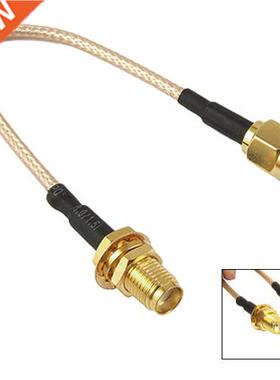 10x SMA Female to Male Coaxial Cable Antenna Adapter 11cm