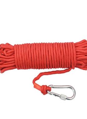 20m/787.40in Red Nylon Line Braided Rope Good for Fishing Cl