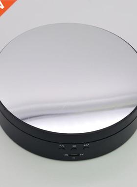3 Speeds Electric Rotating Display Stand Mirror Turntable Je
