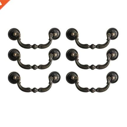 6 Pack Drop-Down Bail Dresser Pull Handle Bail Drawer Pull S