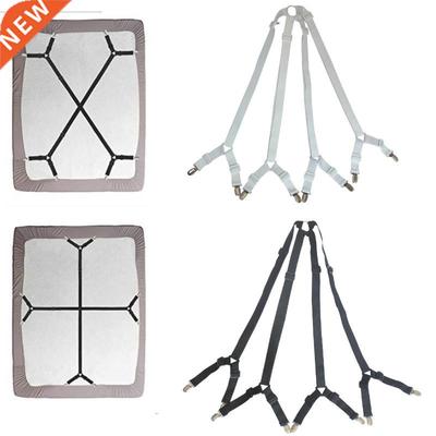 Adjustable Bed Suspenders Sheet Fastener Straps Clippers Cli
