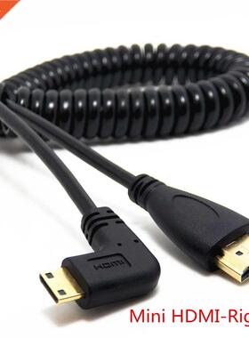 High Speed Spring Micro/Mini HDMI to HDMI Cable Gold Plated