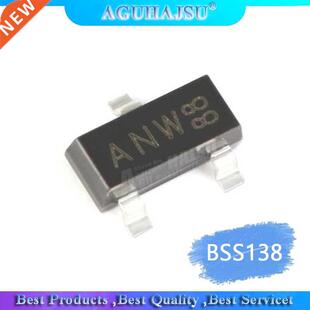 100PCS BSS138LT1G BSS138 SOT 200mA 50V silk screen J1 J1Y