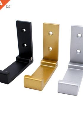 Aluminum Alloy Wall Mount Holder Headphones Headset Stand Fo