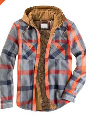 Men Jackets Coat European Style autumn winter thick cotton p