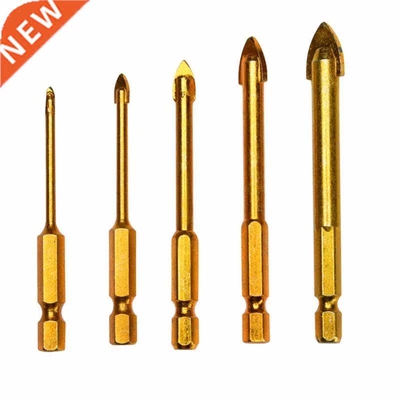 5pcs glass bit set tungsten carbide tipped ceramic tile cutt