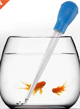 Aquarium Pipette Fish Tank Siphon Aquarium Clean Tool Manual