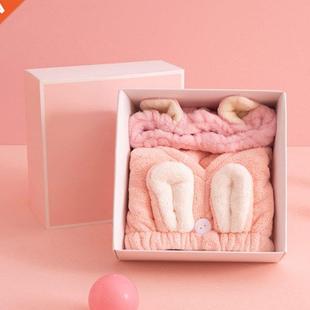 dryng Cap Har Shower Fleece Coral Quck Towel Dryng pcs