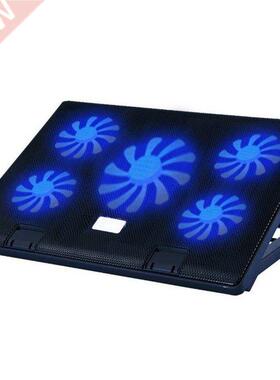 Gaming Laptop Cooler Universal 5 Fans USB Port Laptop Coolin