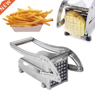 Stainless Steel Manual Potato Cutter French Fries Slicer Pot