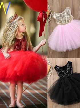 Princess Kids Baby Wedding Dress Party Dress Girl Dresses