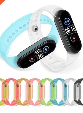 Jelly Strap For Xiaomi mi band 6 5 4 3 Replacement WristStra