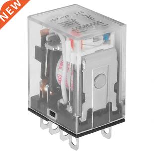 Coil Relay 24VDC 220VAC Intermediate JQX DPDT Pin