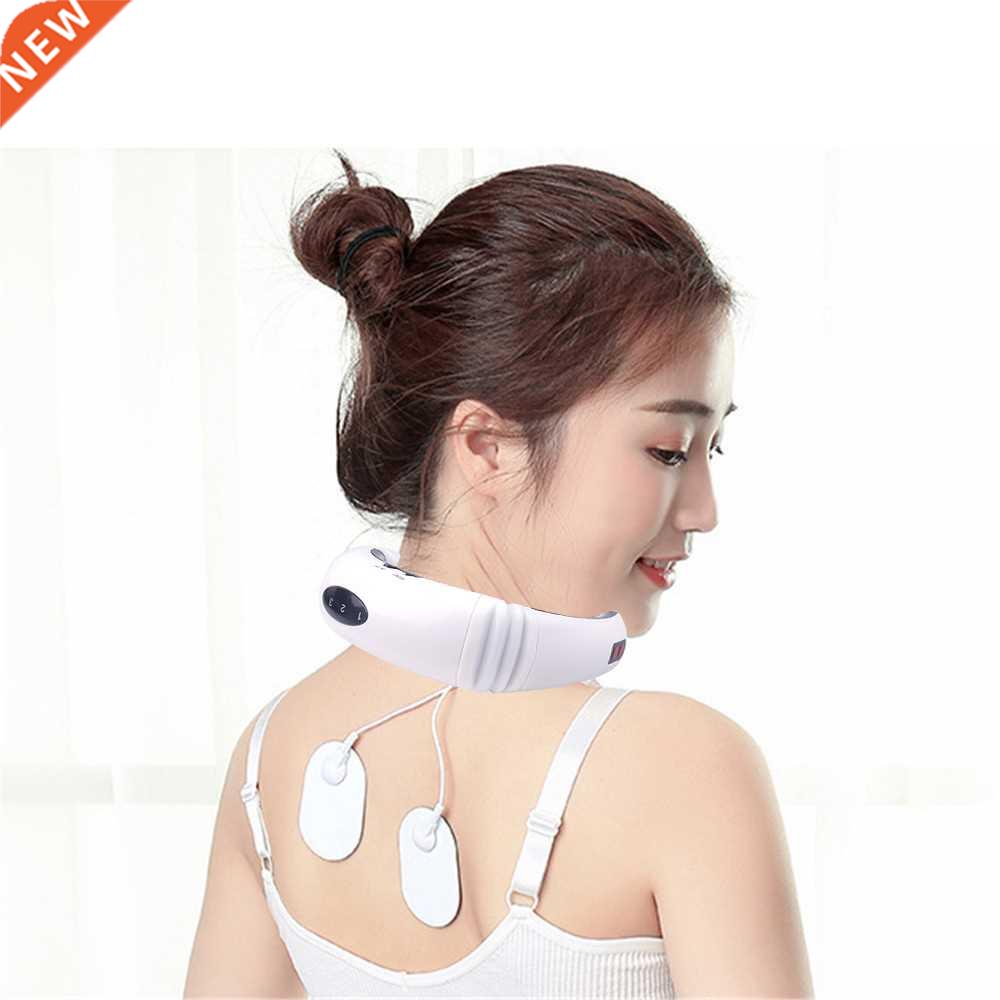 Electric Magnetic Pulse Heated Neck massager health care Cer