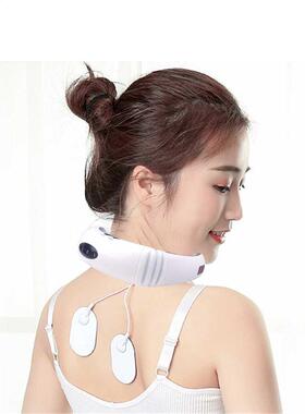 Electric Magnetic Pulse Heated Neck massager health care Cer