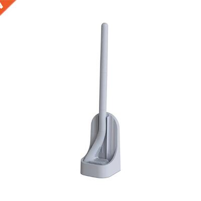 Bathroom Long Handle Toilet Brush and Base Set Detachable Go