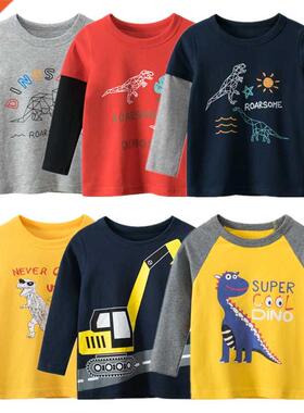100% Cotton Kids T-Shirts Children Tops Clothes Tee Baby Boy